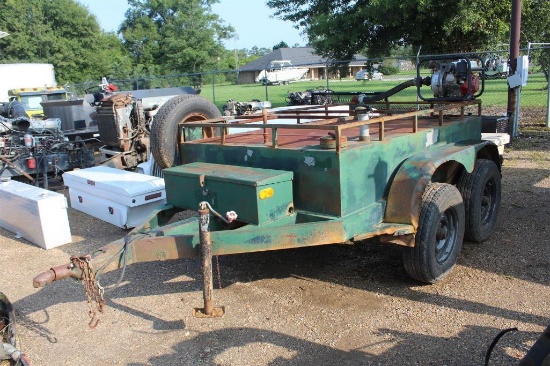 500 GALLON FUEL TRAILER NO TITLE