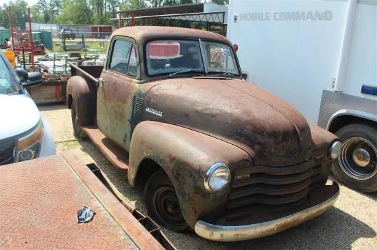 ANTIQUE CHEVROLET TRUCK | PARTS/REPAIRS | NO KEY