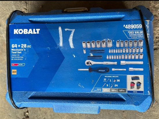 KOBALT 64 + 28 PC MACHANICS SET
