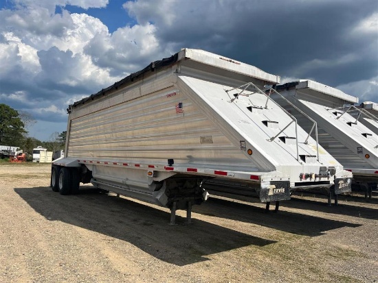 2013 TRAVIS 38FT BELLY DUMP TRAILER