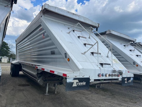 2013 TRAVIS 38FT BELLY DUMP TRAILER
