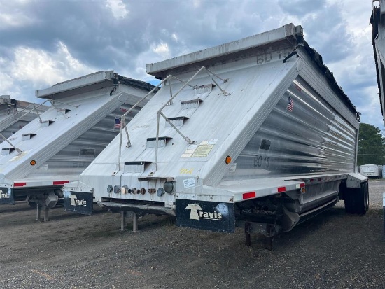 2013 TRAVIS 39.2FT BELLY DUMP TRAILER