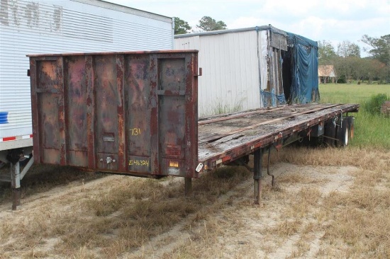 1990 FRUEHAU 48FT FLATBED TRAILER