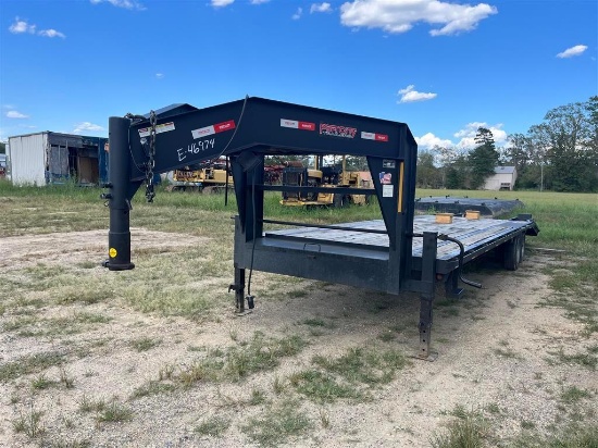 2021 PORT CITY 30FT GOOSENECK FLATBED TRAILER