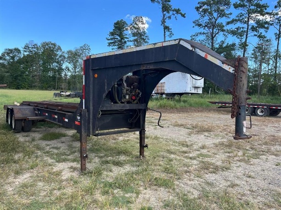 2014 HDME 28FT GOOSENECK ROLL OFF TRAILER