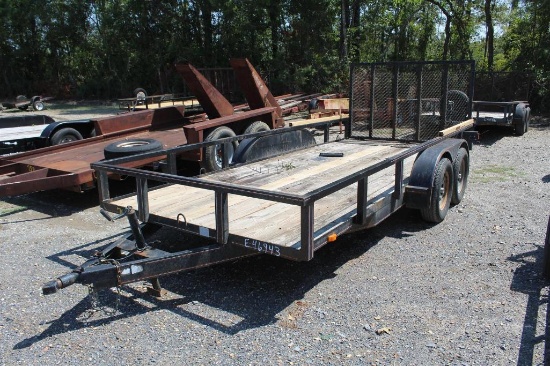 2015 TRIPLE R 16FT UTILITY TRAILER