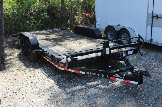 2022 IRONBULL TILT FLATBED TRAILER TITLE DELAY
