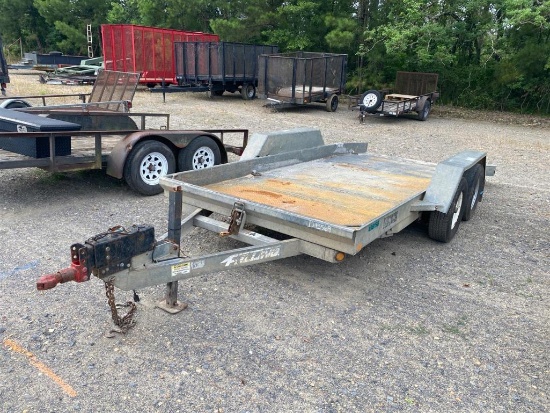 2013 FELLING 16FT STEEL 10,000LB UTILITY TRAILER
