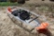 CLEAR 2 PERSON KAYAK WITH PADDLES