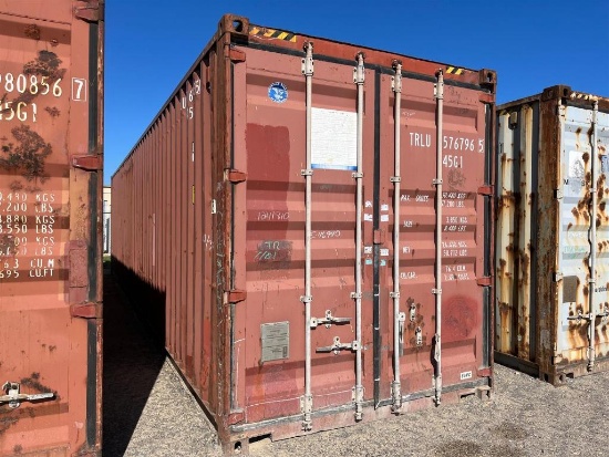 40FT HIGH CUBE DRY VAN CONTAINER