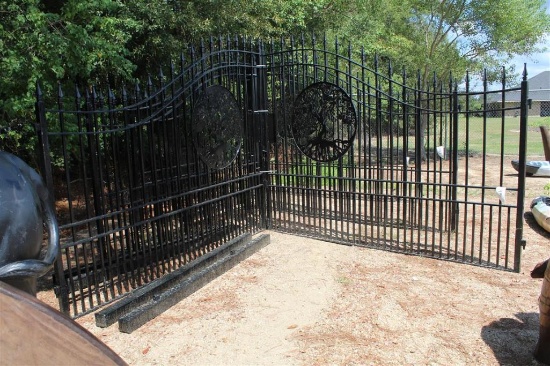 20FT BIG PARTING GATES WITH TREE DESIGN