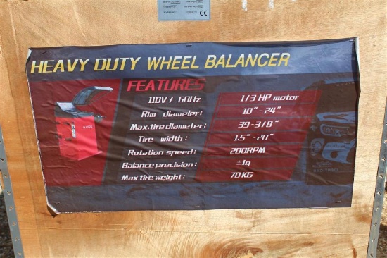HEAVY DUTY WHEEL BALANCER