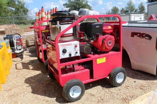 BLUE VIPER HOT WATER PRESSURE WASHER, GAS