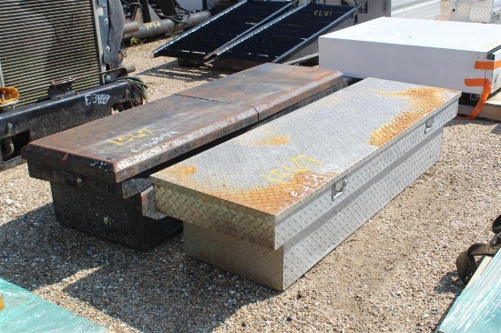 LOT OF (2) TRUCKBED TOOL BOXES