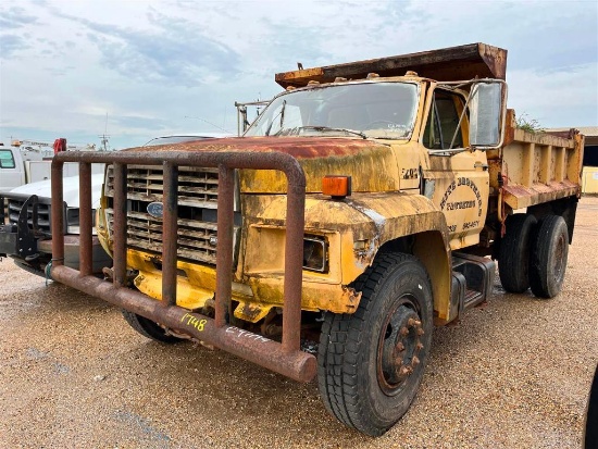 1990 FORD F700 | FOR PARTS/REPAIRS | NO TITLE