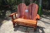 CEDAR DOUBLE SEAT GLIDER