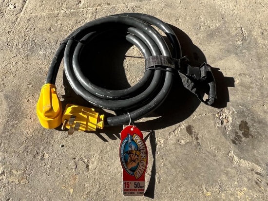 CAMCO RV 15 FT 50AMP CAMPER EXTENSION CORD