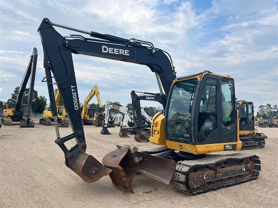 2019 JOHN DEEERE 75G
