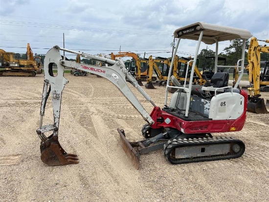 2014 TAKEUCHI TB216 MINI EXCAVATOR
