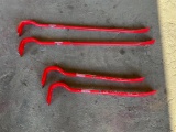 CRAFTSMAN 24? AND 36? SPRING STEEL WRECKING BARS