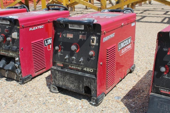 LINCOLN FLEXTEC 450 WELDING MACHINE