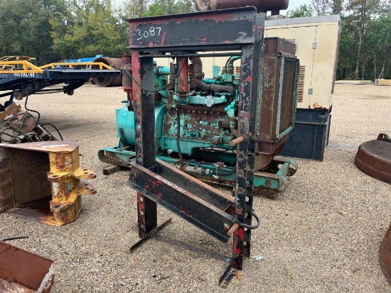 HYDRAULIC PRESS, SKID MOUNTED
