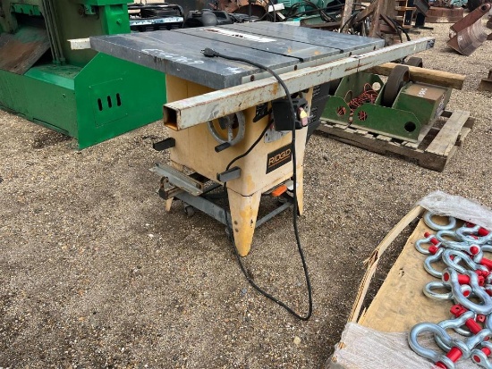RIDGID TABLE SAW