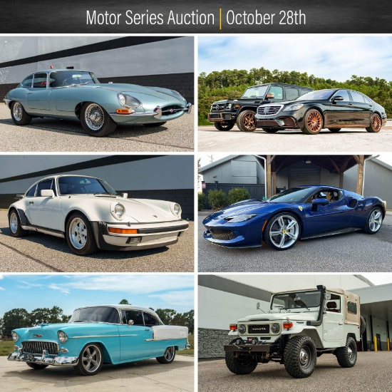 October 28, 2023 Collector Motor Series Auction
