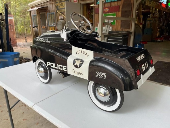 HIGHWAY PATROL PEDAL CAR | Offered at No Reserve