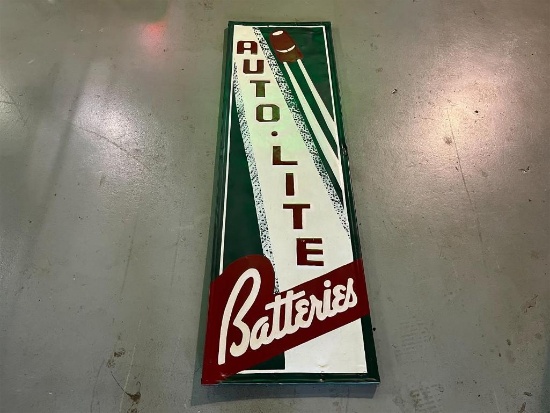 AUTO LITE BATTERIES SIGN | Offered at No Reserve