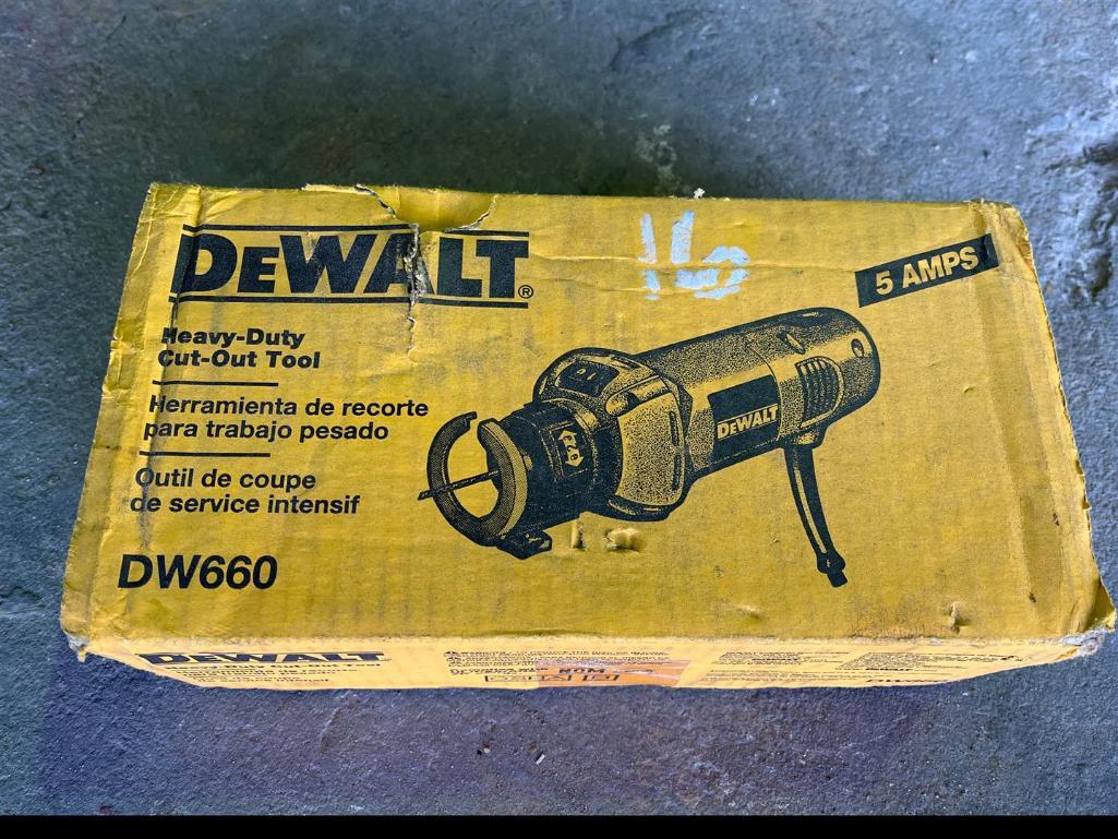 Dewalt heavy duty cut out tool dw660 new arrivals