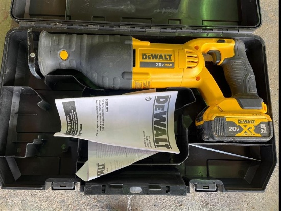 DCS380 20V MAX CORDLESS RECIPROCATING SAW
