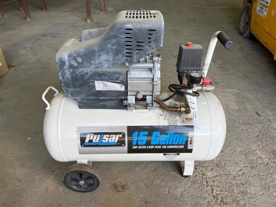 PULSAR 15 GAL 2HP AIR COMPRESSOR