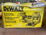 DEWALT 6 INCH BENCH GRINDER APPEARS UNUSED