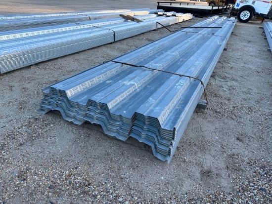 MEZZANINE STEEL FLOOR AND FORM GALVANIZED DECKING