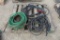 PALLET OF HOSES, CABLES, AND WIRE ROPE SLINGS
