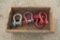 CRATE OF LARGE SHACKLES