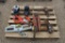 PALLET OF RIGGING AND SNATCH BLOCKS