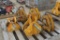 PALLET OF BEAM DOLLIES