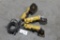 LOT OF 3 DEWALT ANGLE GRINDERS