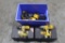 LOT 18V DEWALT DRILL BATTERIES IMPACT CHARGERS AND 2 CASES