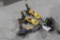 LOT OF THREE DEWALT 4 1/2 INCH ANGLE GRINDERS