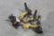 LOT OF THREE DEWALT 4 1/2 INCH ANGLE GRINDERS