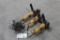 LOT OF THREE DEWALT 4 1/2 INCH ANGLE GRINDERS