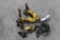 LOT OF THREE DEWALT 4 1/2 INCH ANGLE GRINDERS