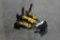 LOT OF THREE DEWALT 4 1/2 INCH ANGLE GRINDERS