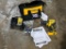 DEWALT DRILL, CHARGER, AND BATTERY