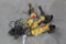 LOT OF THREE DEWALT 4 1/2 INCH ANGLE GRINDERS