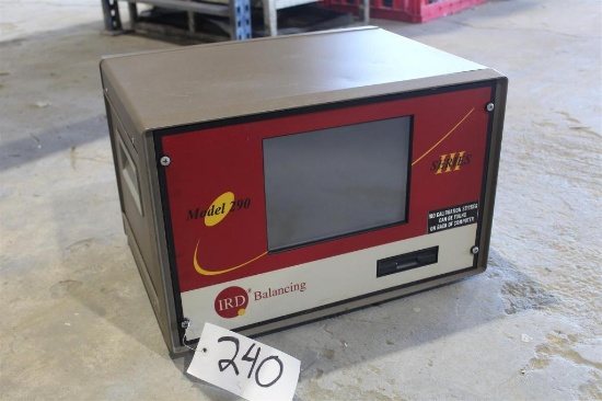 IRD BALANCING MACHINE MODEL 290SIII