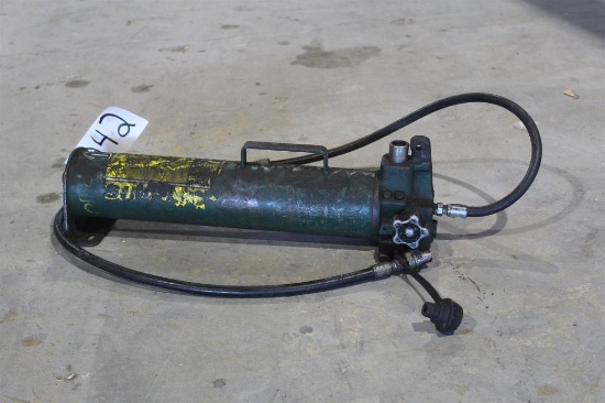 SIMPLEX HYDRAULIC HAND PUMP